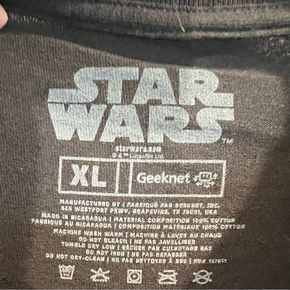 NWT Star Wars Boba Fett GameStop Exclusive Graphic T-Shirt Men’s XL Black Disney - Picture 3 of 7